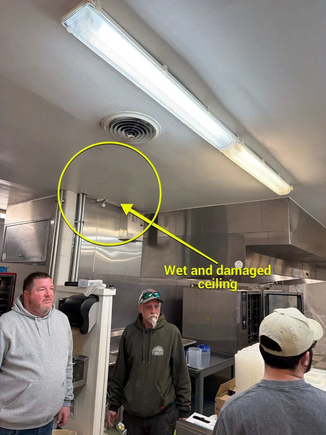 Documented commercial restoration in Viking Meadows, IN