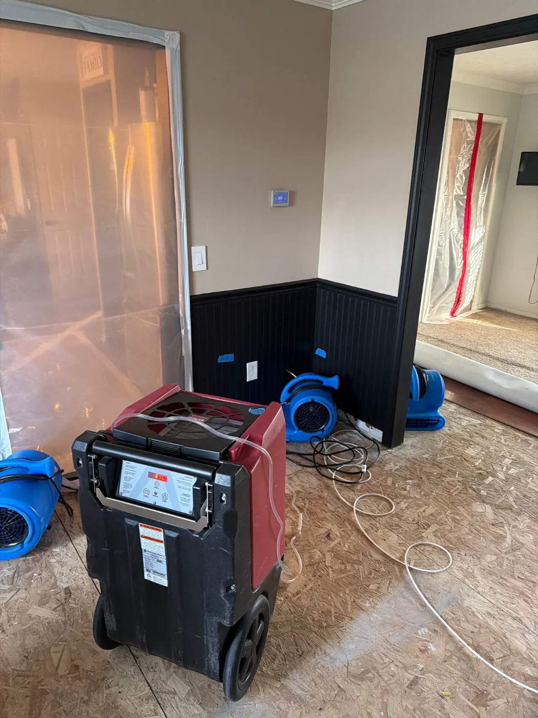 Large-scale water extraction in Viking Meadows business space